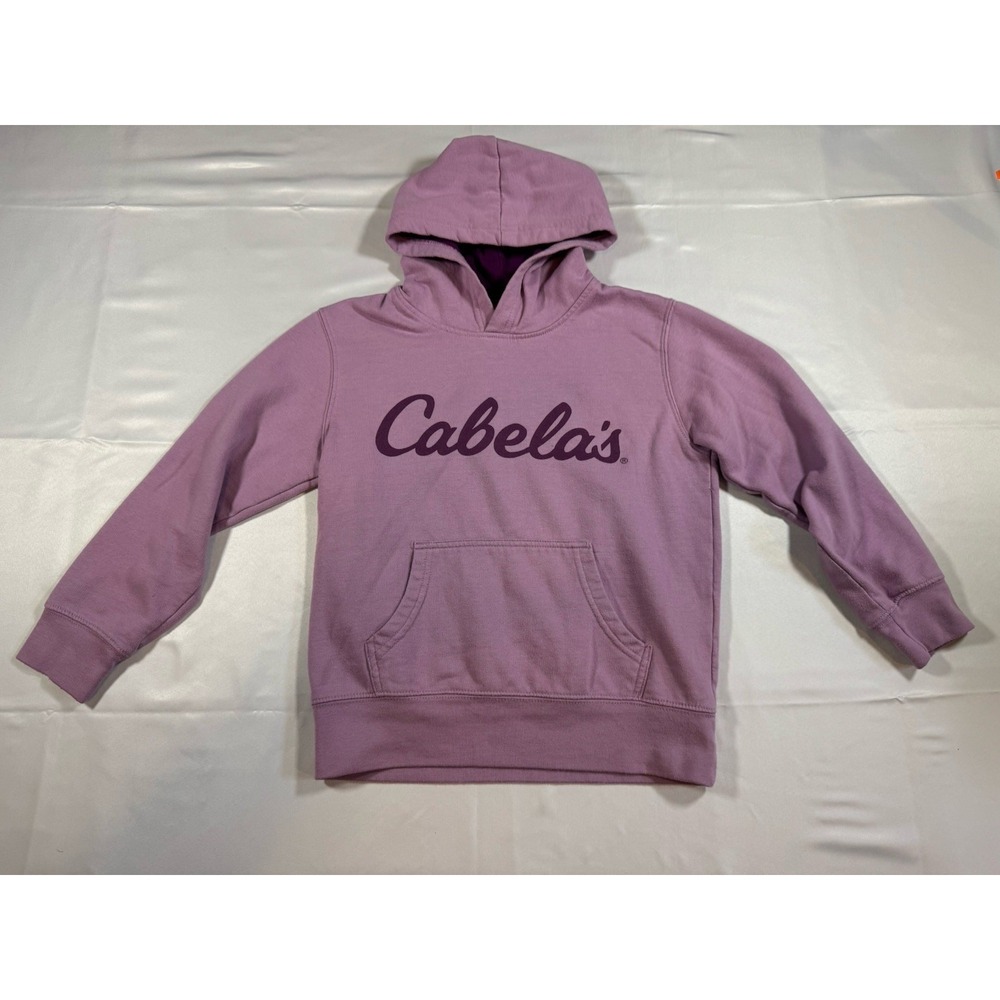 Cabela's Kids Hoodie Pullover Youth Medium Pink